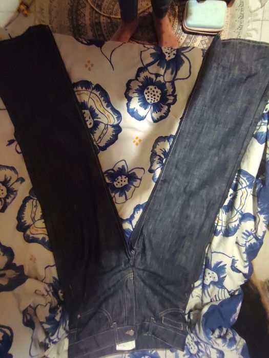 Calça jeans 100%algodao