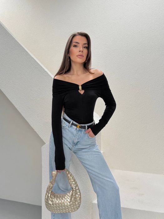 Лонг з відкритими плечима