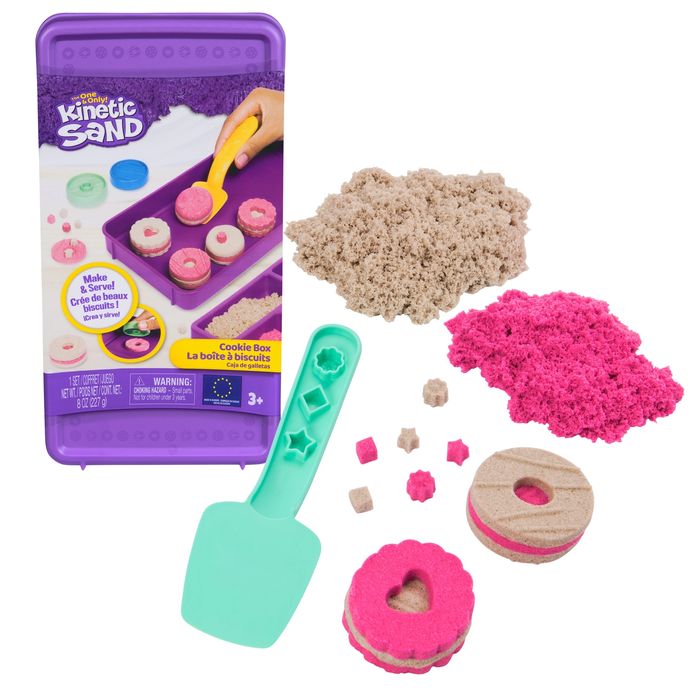 Kinetic Sand - Zestaw Ciasteczka. Spin Master. Nowy Produkt
