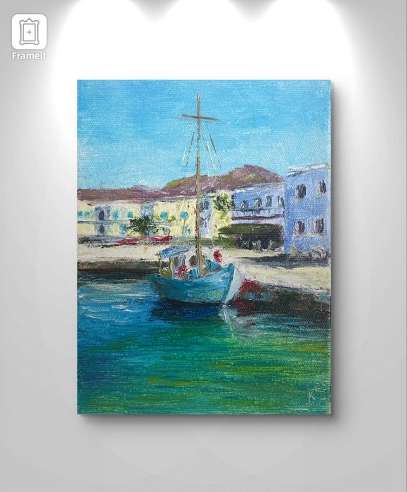 Картины маслом морской пейзаж