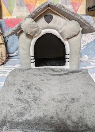 Затишний будиночок уютный домик для собак і котів