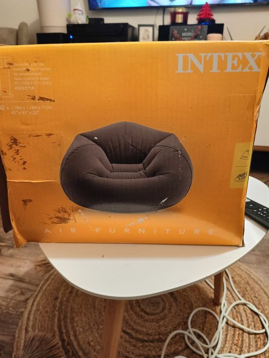 INTEX Nadmuchiwany worek do siedzenia 107 x 104 x 69 cm