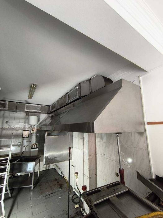 Hotte inox ideal para restauração