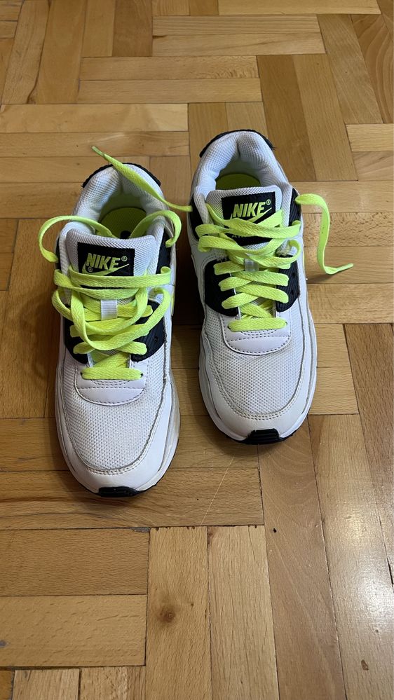 Nike air max 90 reflective logo white volt 2021 700