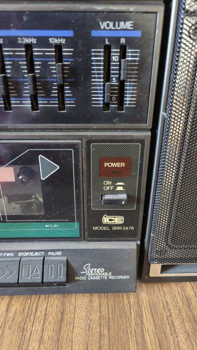 Магнітола вінтажна Бумбокс ICE SRR2478