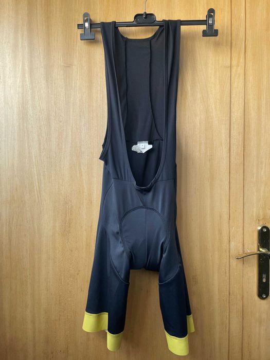 calções ciclismo com alças