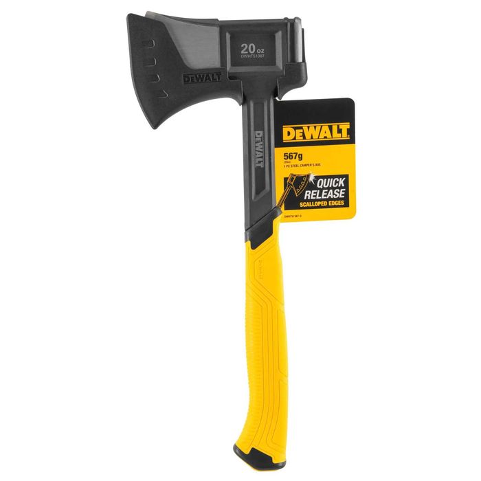 DeWALT DWHT51387-0 Сокира туристична суцільнометалева вагою 990 г.