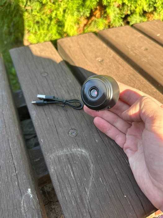 ‼️ Мини скрытая ip камера видеонаблюдения Wi-Fi c онлайн доступом 12мп