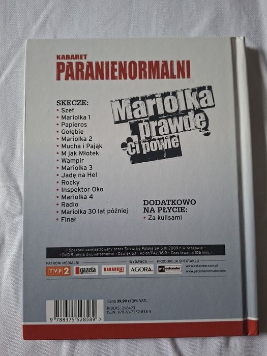 Kabaret Paranienormalni DVD z autografami