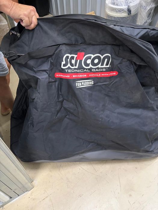 Sacos bicicletas SciCon AGU - transporte arrumação