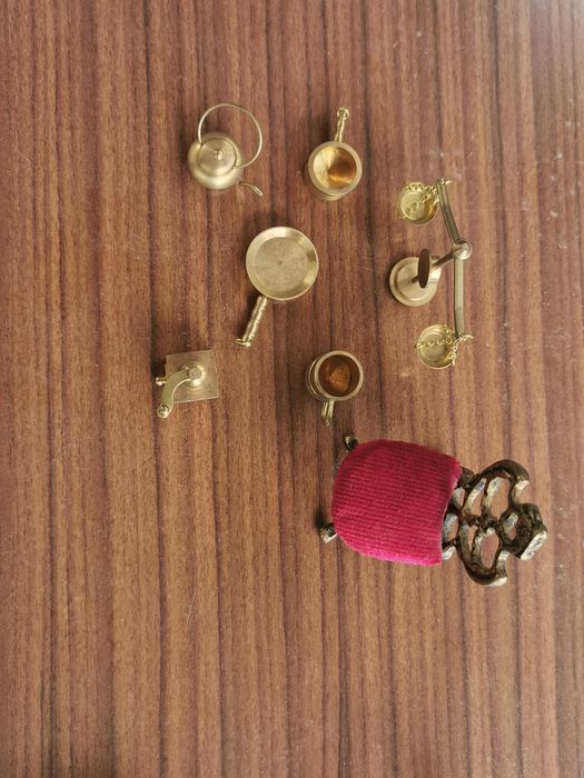 Casas de bonecas varias miniaturas