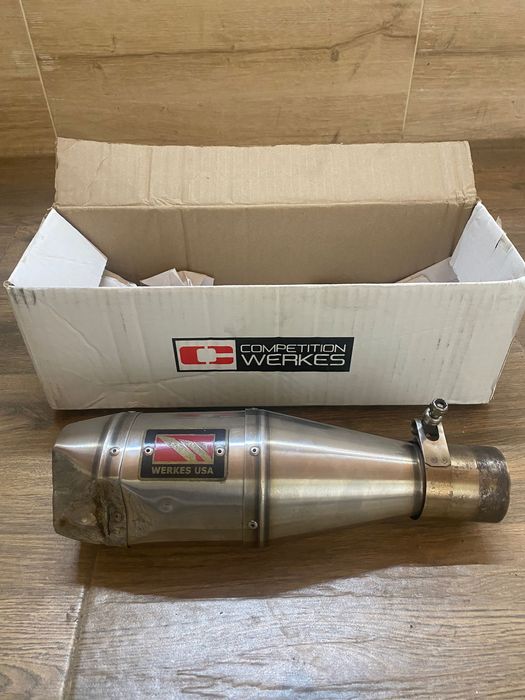 Система выпуска б/у GP Slip On Exhaust Competition Werkes WY605-S