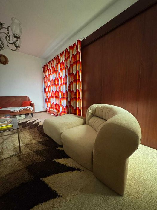 Conjunto de Sofás Vintage Bege