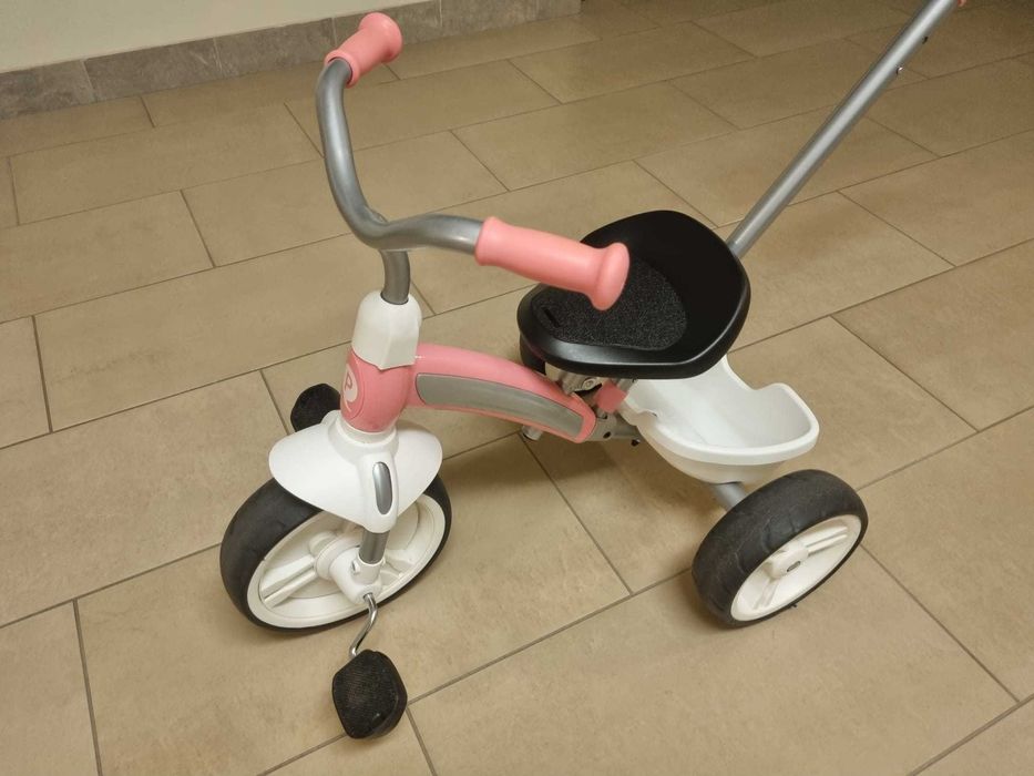 Rowerek trójkołowy Qplay Elite Plus różowy