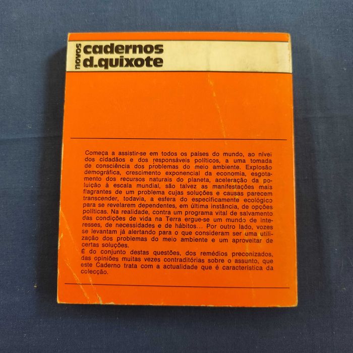 Cadernos D. Quixote - Ecologia Contra Poluição
