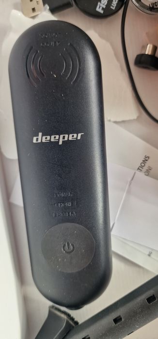 Deeper chirp +2 z range extenderem(wzmacniaczem) i uchwytem oryginalnym deeper do łódki zanetowej