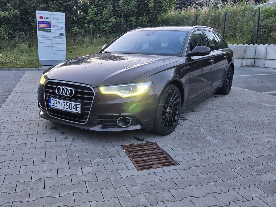 Audi A6 C7 3.0 TDI V6 Quattro 245 KM | Bogate wyposażenie | Pneumatyka | Webasto | Hak