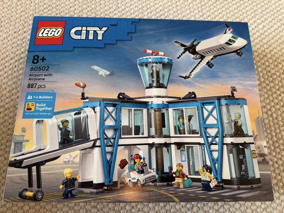 Lego city 60502 lotnisko z samolotem