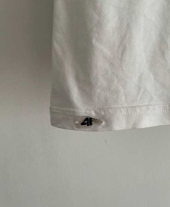 T-shirt koszulka damska logo firmowa 4F basic bawełniana biała M/38