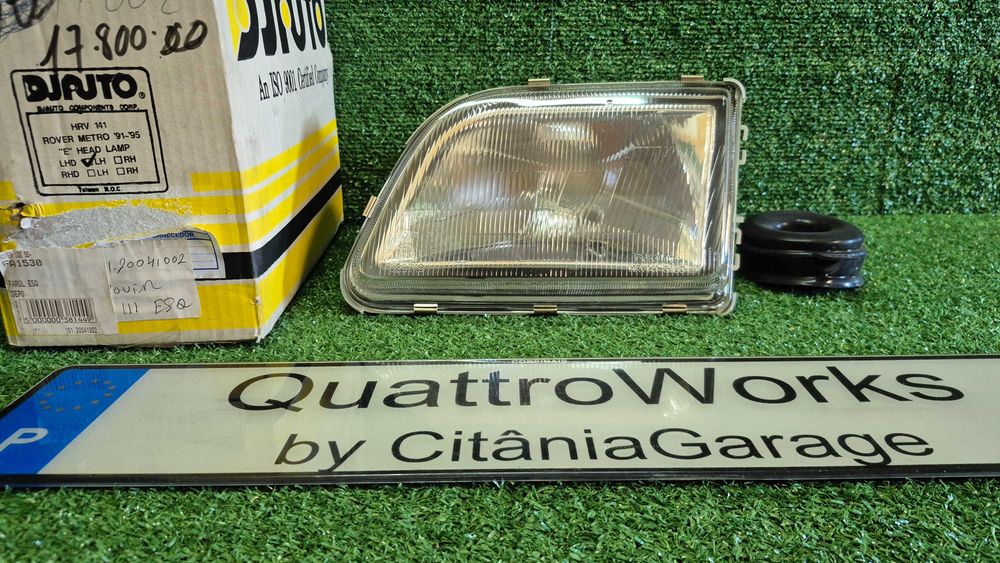 Otica Farol Esquerdo Rover 100 Metro 1991 a 1995 Ref. MRV141-H081 NOVO