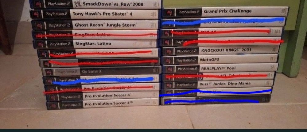 Vendo vários Jogos ps2