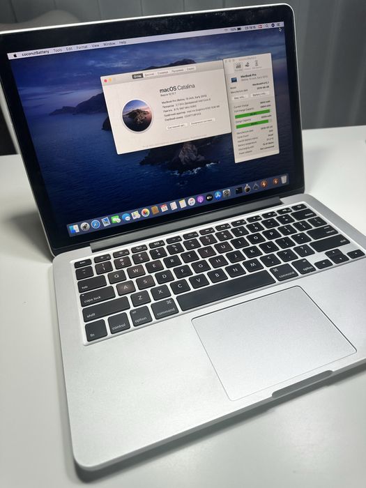 Macbook pro 13 a1502 2015  i5 8gb ssd 128gb хорошая батарея