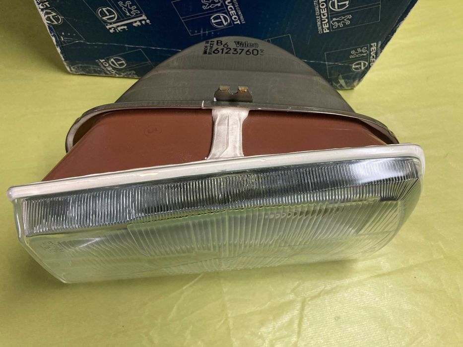 Farol Optica Peugeot 504 esquerdo H4 Original Sev Marchal