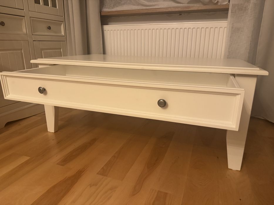 Stolik kawowy biały / ława / Katmandu