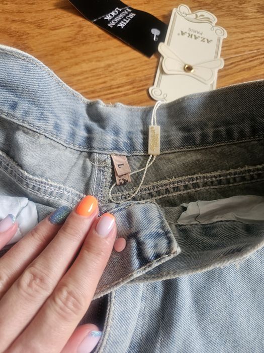 Azaka paris spodnie jeansy