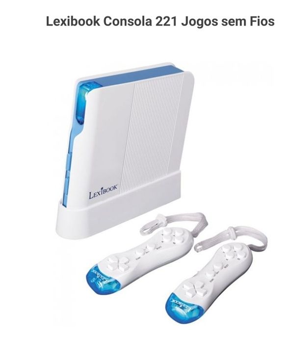 LEXIBOOX consola 221 jogos