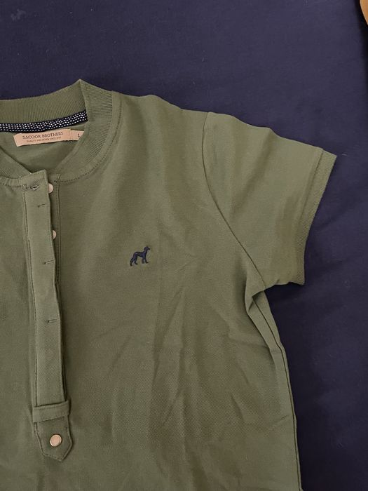 Tshirt/ polo- Sacoor Brothers (verde tropa)