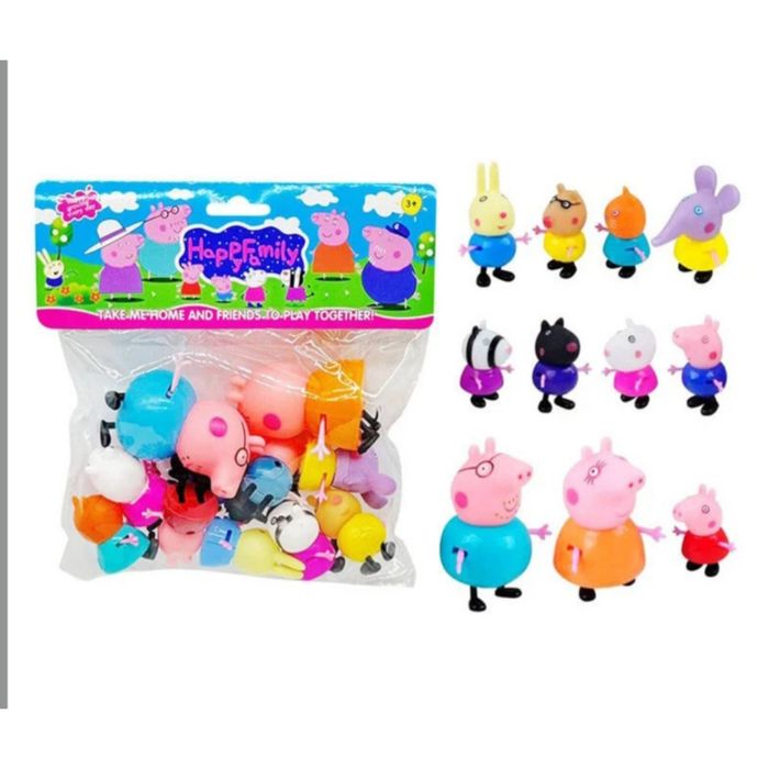 Фігурки Свинка Пеппа Пепа ігровий набір для дівчинки пазли гітара