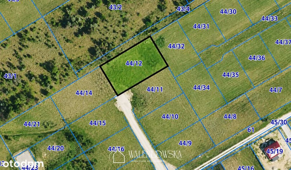 Działka Budowlana 1272 M² – Niestkowo, Ul. Dębowa - Widok 3