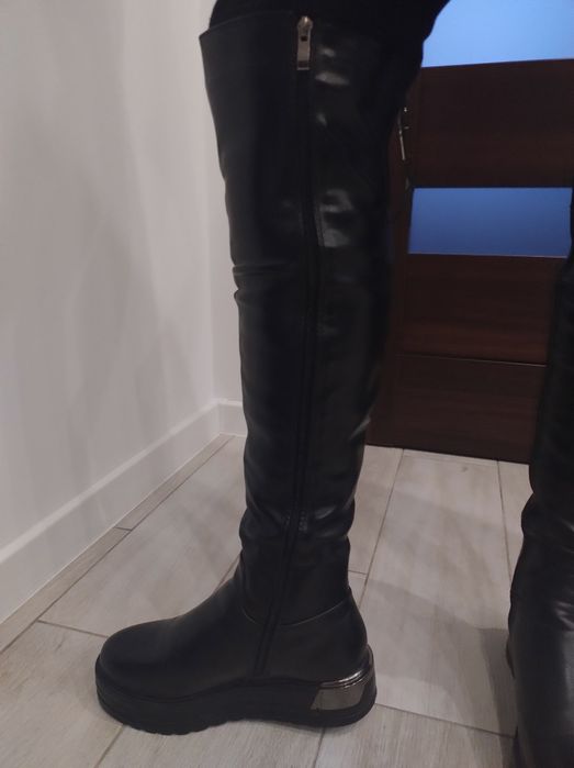 Kozaki damskie zimowe