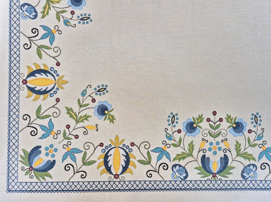 Obrus 140x240 cm gobelinowy L70 Wzór Kaszubski