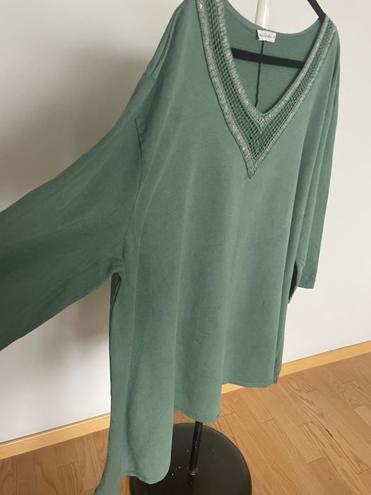 sukienka, tunika, zielona New Collection  xxl/ 4 xl