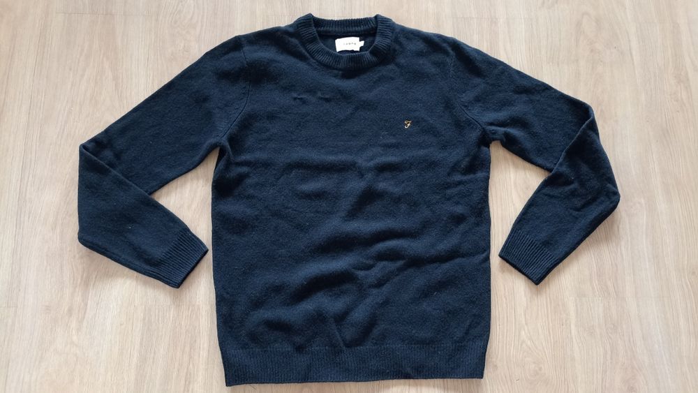 Wełniany sweter Farah rozmiar L