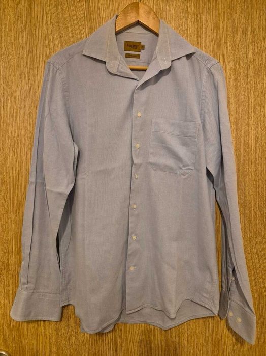 Camisa de homem azul claro Vitrine