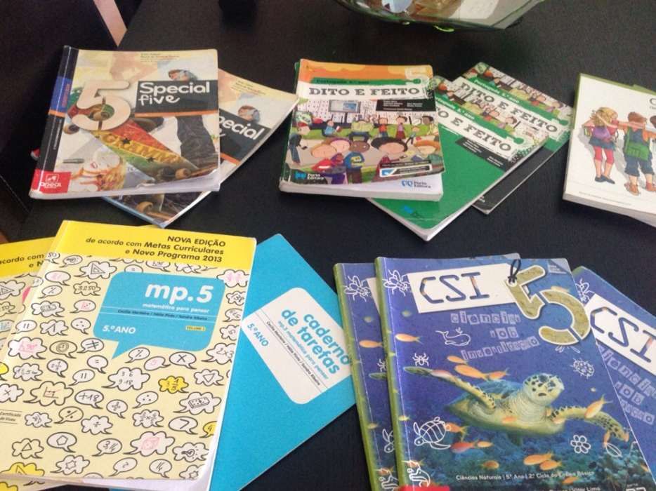 Livros 5º ano com 50% desconto com oferta de caderno atividades
