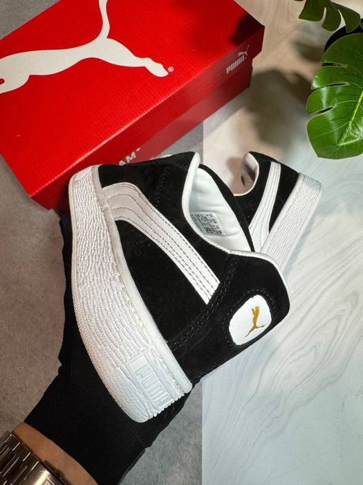 Puma Suede Xl Black White