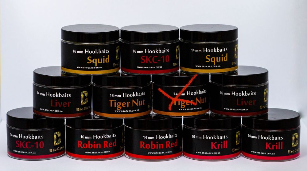 Попапи, бойли, баланси brocarp pop up, balanced все свіже