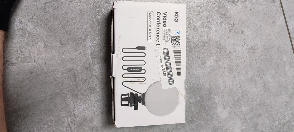 Lampa pierścieniowa na cały ekran, laptop Kdd-717 wideokonferencji