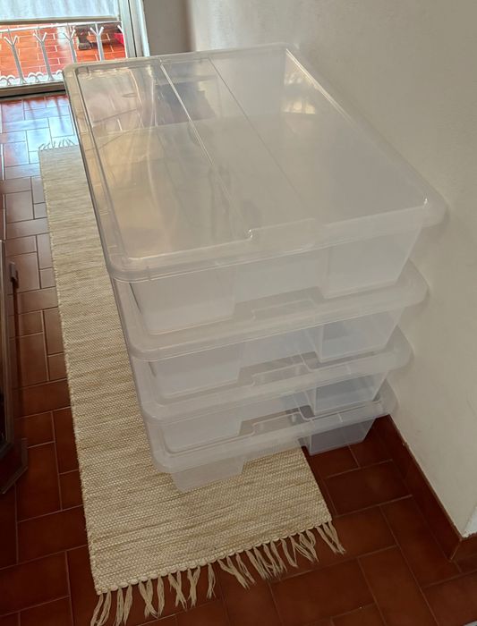 3 Caixas transparentes IKEA64584580485249122
