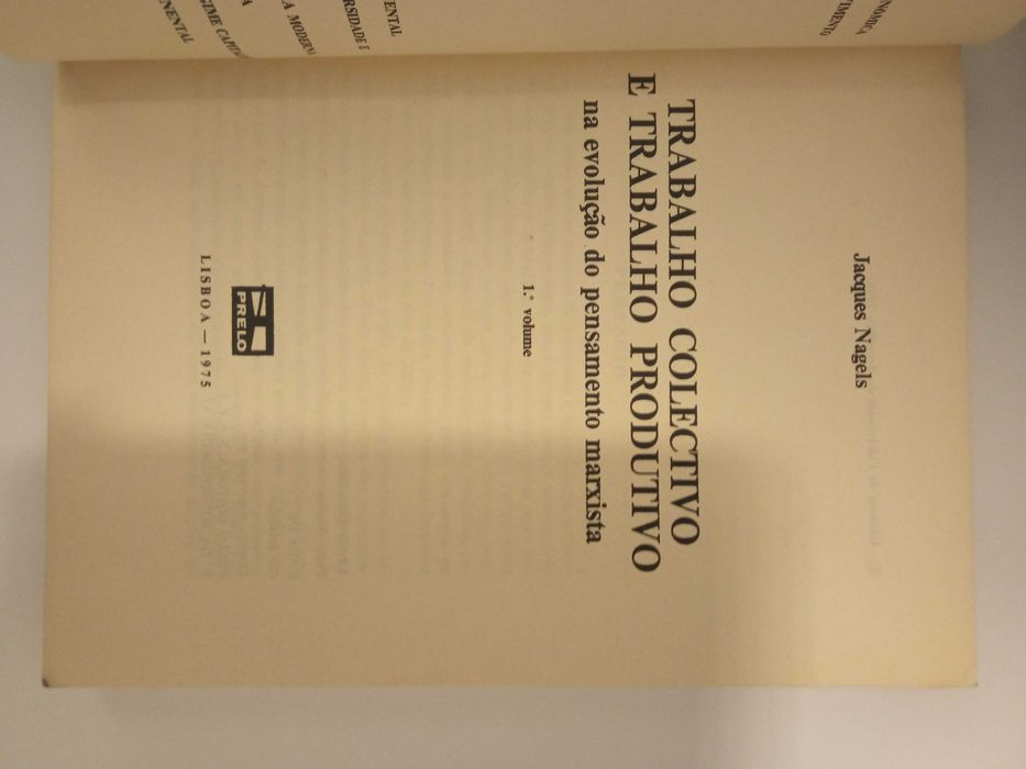 Trabalho Colectivo e Trabalho... na evolução do Pensamento Marxista