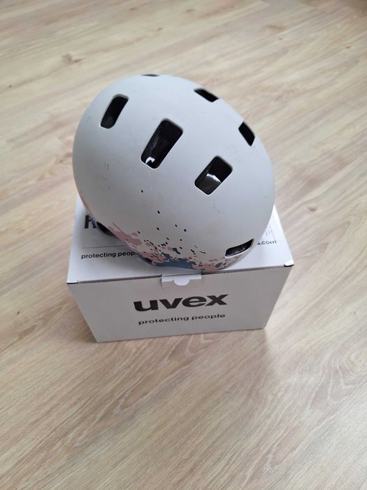 Kask dla dziewczynki UVEX r. 55 - 58