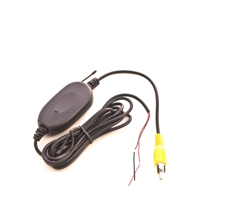 EMISOR + RECETOR WIRELESS PARA CAMARA TRASEIRA POR RCA