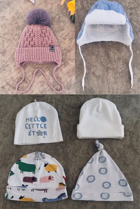 Шапка чоловічок новорічний бодік62-68носочки подушка соски пустушка