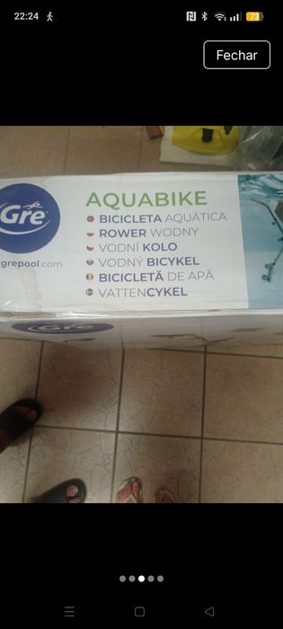 Bicicleta aquatica