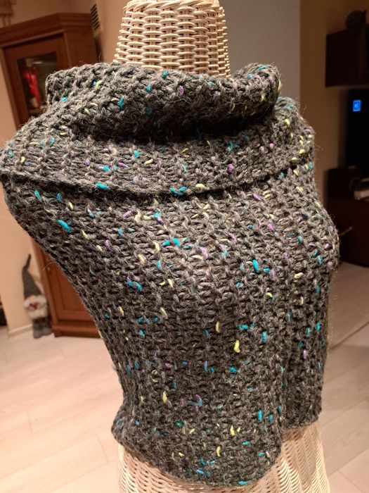 Komin, wełna, wielobarwny