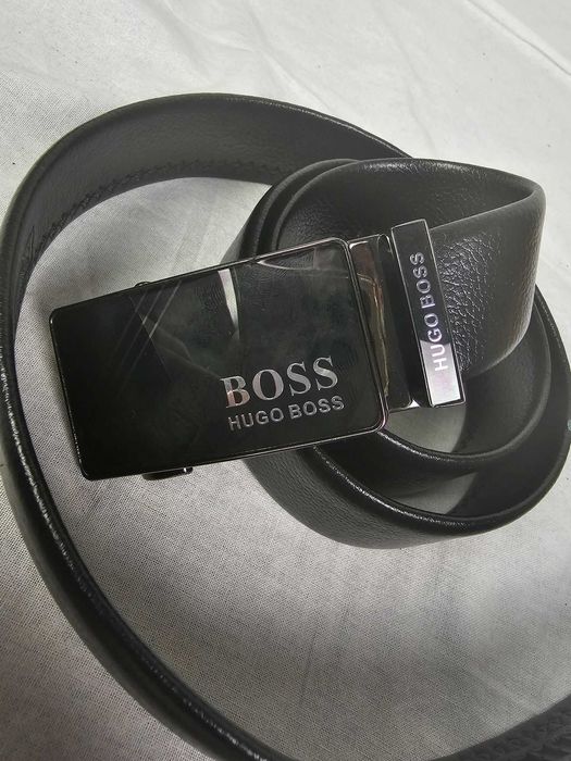 Pasek klamra męski Armani Hugo Boss nowość logowane
